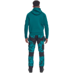 Obrazek CERVA NEURUM mikina s kapucí petrolejová