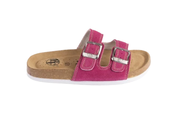 Obrazek Dětské korkové pantofle v růžové barvě