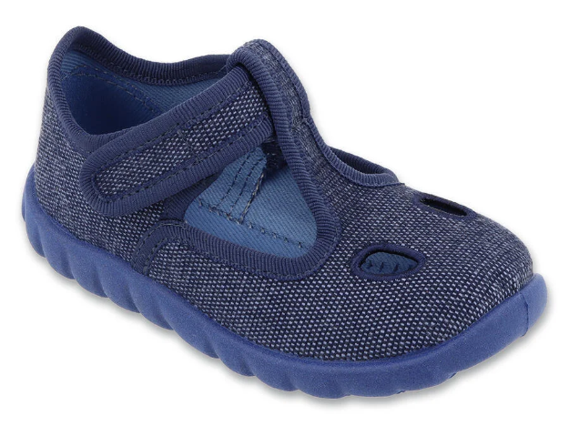 Obrazek Kapcie FLEXI denim BEFADO 640P001