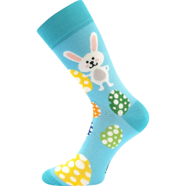 Obrazek Skarpetki LONKA Picture DEASTER z motywem wielkanocnym LITTLE BUNNY (3 pary)