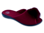 Obrazek BEFADO 255D012 HOME GO kapcie VIKI bordowy