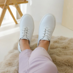 Obrazek Looke DENIA L1448-03 Półbuty damskie białe