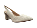 Obrazek Piccadilly 745145-77 Damskie sandały na obcasie w kolorze beżowym