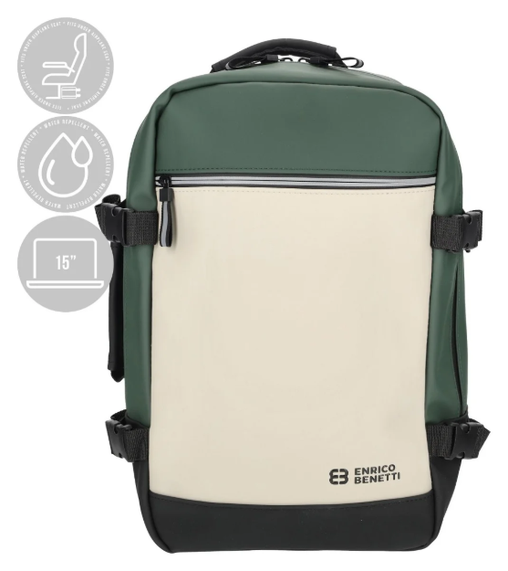Obrazek Enrico Benetti Bergen 56010 Beige-green 20 L