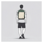 Obrazek Enrico Benetti Bergen 56010 Beige-green 20 L