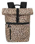 Obrazek Travelite Basics Rollup Backpack Leopard 35 L