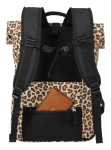 Obrazek Travelite Basics Rollup Backpack Leopard 35 L