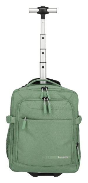 Obrazek Travelite Kick Off Trolley Backpack Sage Green 24/28 L