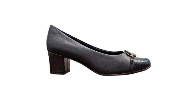 Obrazek Piccadilly 110194-6 Damskie czółenka czarne