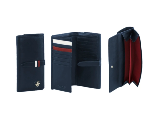 Obrazek Portfel damski BHPC Loop Long BH-1350-05 niebieski