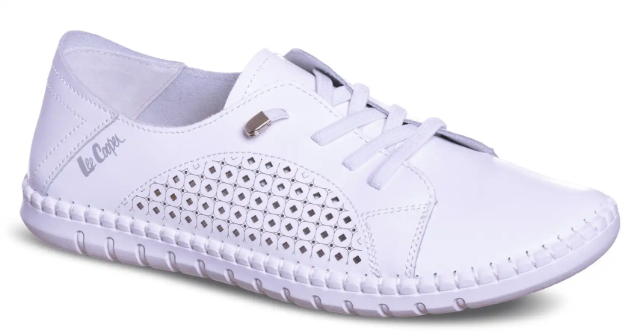 Obrazek Lee Cooper LCW-26-15-4253L Półbuty damskie białe