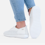 Obrazek Looke BONNIE L0458-03 Półbuty damskie białe