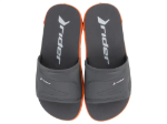 Obrazek Klapki męskie Rider RW Plus Slide 12441-BF550 szaro-pomarańczowe