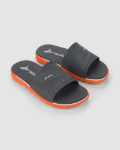 Obrazek Klapki męskie Rider RW Plus Slide 12441-BF550 szaro-pomarańczowe