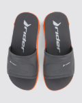 Obrazek Klapki męskie Rider RW Plus Slide 12441-BF550 szaro-pomarańczowe