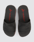 Obrazek Klapki męskie Rider RW Plus Slide 12441-BF554 czarno-czerwone