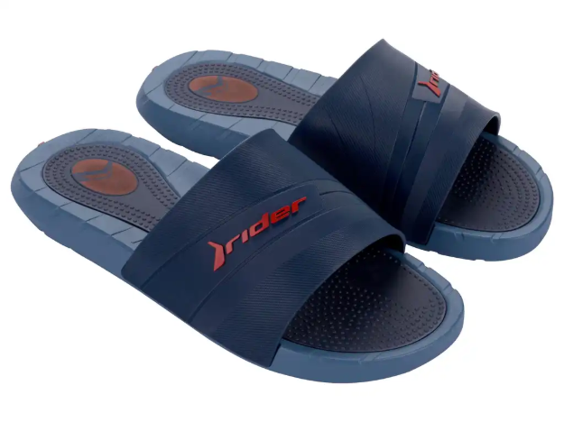 Obrazek Klapki męskie Rider Rush Slide 12511-BN356 niebiesko-czerwone