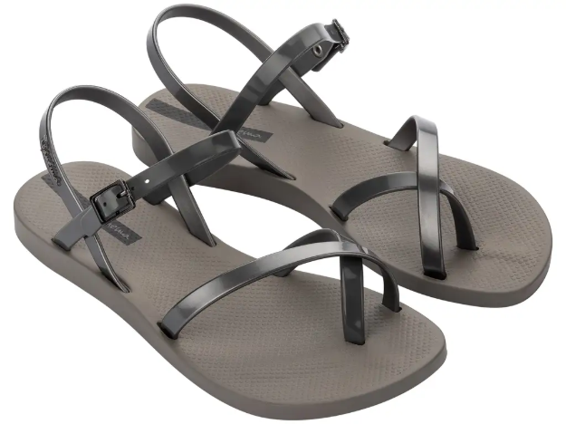 Obrazek Sandały damskie Ipanema Fashion Sandal VIII 82842-BL728 w kolorze szarym