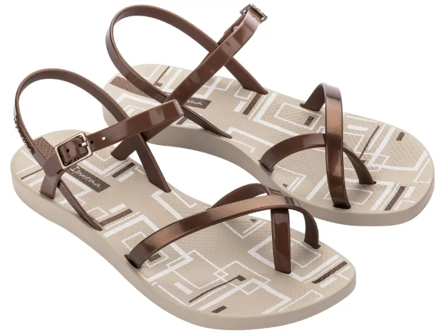 Obrazek Sandały damskie Ipanema Fashion Sandal VIII 82842-BN863 w kolorze beżowym