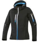 Obrazek Damska kurtka softshell ARDON®CREATRON® czarno-niebieska