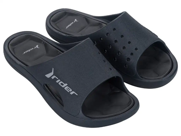 Obrazek Klapki męskie Rider BAY XIV 83632-BM435 czarno-szare