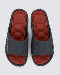 Obrazek Klapki męskie Rider BAY XIV 83632-BM436 szaro-czerwone