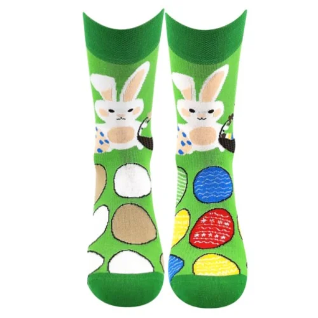 Obrazek Skarpetki dziecięce LONKA DEASTERIK z motywem wielkanocnym ZAJÍCE (3 pary)