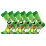 Obrazek Skarpetki dziecięce LONKA DEASTERIK z motywem wielkanocnym ZAJÍCE (3 pary)