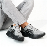 Obrazek Batz Galaxy Grey Męskie trampki szare