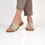 Obrazek Batz Isabelle beżowe damskie kapcie medyczne