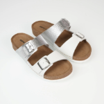 Obrazek Batz Mallorca białe damskie kapcie medyczne