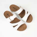 Obrazek Batz Elba Białe Klapki Medyczne Damskie