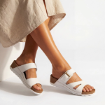 Obrazek Batz Elba Białe Klapki Medyczne Damskie