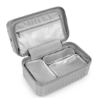 Obrazek Heys Luxe Beauty Case Silver 17 L