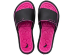 Obrazek Klapki damskie Rider Float 83797-BN565 czarno-różowe