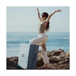 Obrazek Heys ReNew M Charcoal 87 L