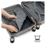 Obrazek Heys ReNew M Charcoal 87 L