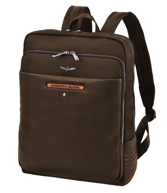 Obrazek Batoh classic Aeronautica Militare SKY AM-454-25 hnědá 16 L