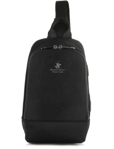 Obrazek Batoh crossbody mono BHPC Manhattan BH-8462-01 černá 3,7 L