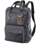 Obrazek Batoh Aeronautica Militare Pilot L AM-476-23 antracitová 20 L
