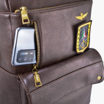 Obrazek Batoh Aeronautica Militare Pilot L AM-476-23 antracitová 20 L