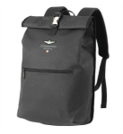 Obrazek Batoh Aeronautica Militare New city rollup AM-544-01 černá 17 L