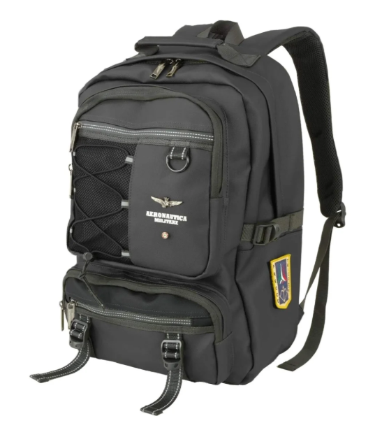 Obrazek Batoh Aeronautica Militare Patch AM-580-01 černá 22 L