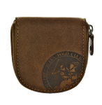 Obrazek Peněženka na mince BHPC Circle BH-1199-65 tabáková