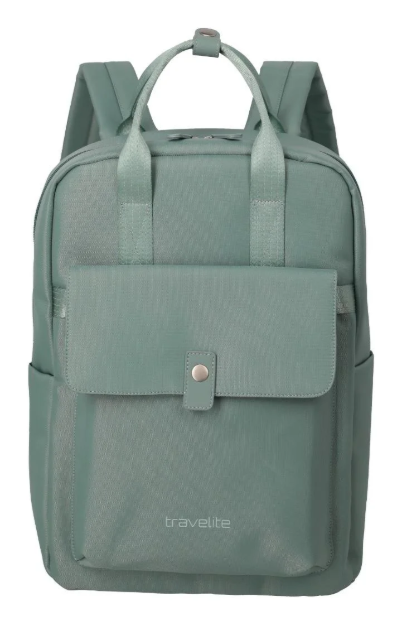 Obrazek Travelite Ville Backpack Sage Green 17 L