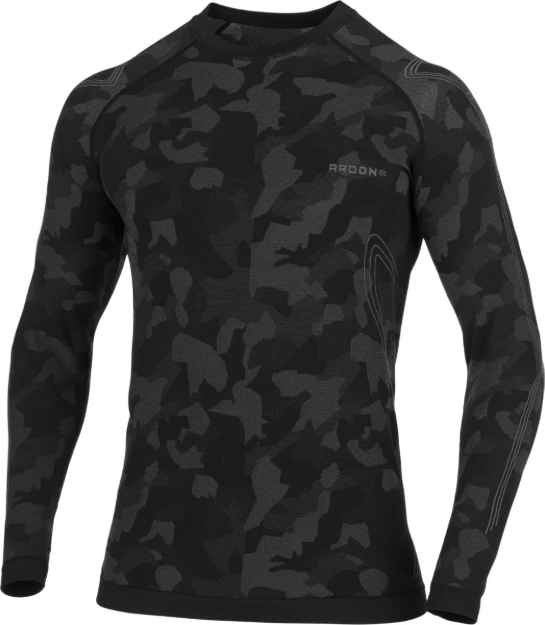 Obrazek Funkční tričko s dlouhým rukávem ARDON®LYTANIX CAMO černá