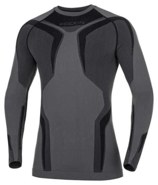 Obrazek Funkční tričko s dlouhým rukávem ARDON®ATROCLIM tmavě šedá