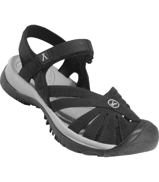 Obrazek KEEN Rose Sandal W Sandały damskie black/neutral gray