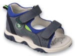 Obrazek BEFADO 170P121 chlapsandálky PLANE šedomodr