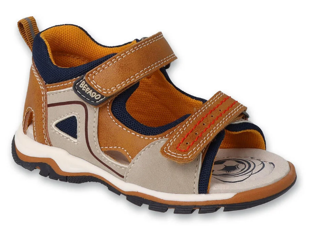 Obrazek BEFADO 170P099 chlapecké sandálky SHAPE béžové